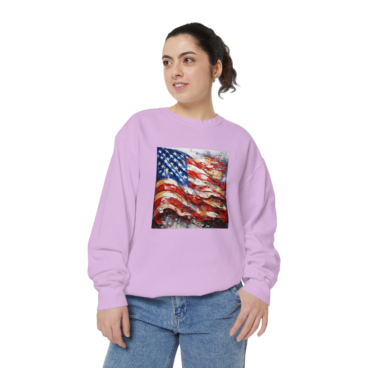 USA Flag Unisex Sweatshirt