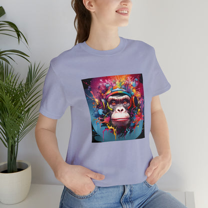 SuperMonkey - Abstract Unisex Jersey Short Sleeve Tee