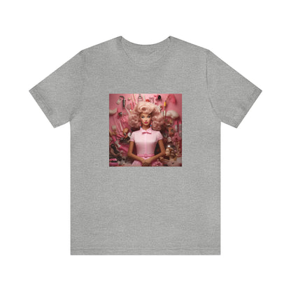 Barbie Unisex Jersey Short Sleeve Tee - Classic Toy Fashion