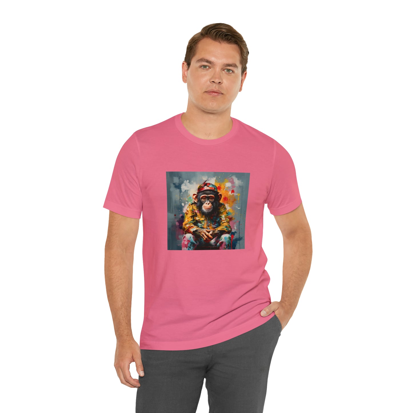 Forrest Gump Monkey Unisex Jersey Tee