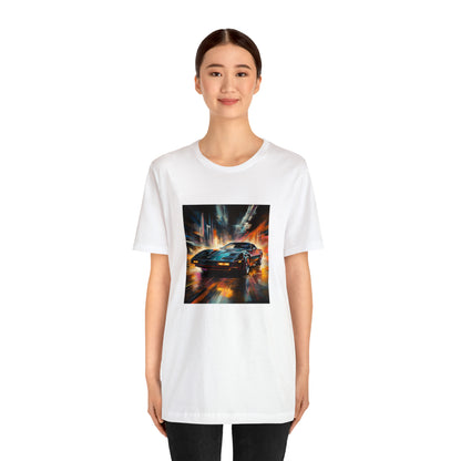 Knight Rider Abstract Unisex Jersey Short Sleeve Tee