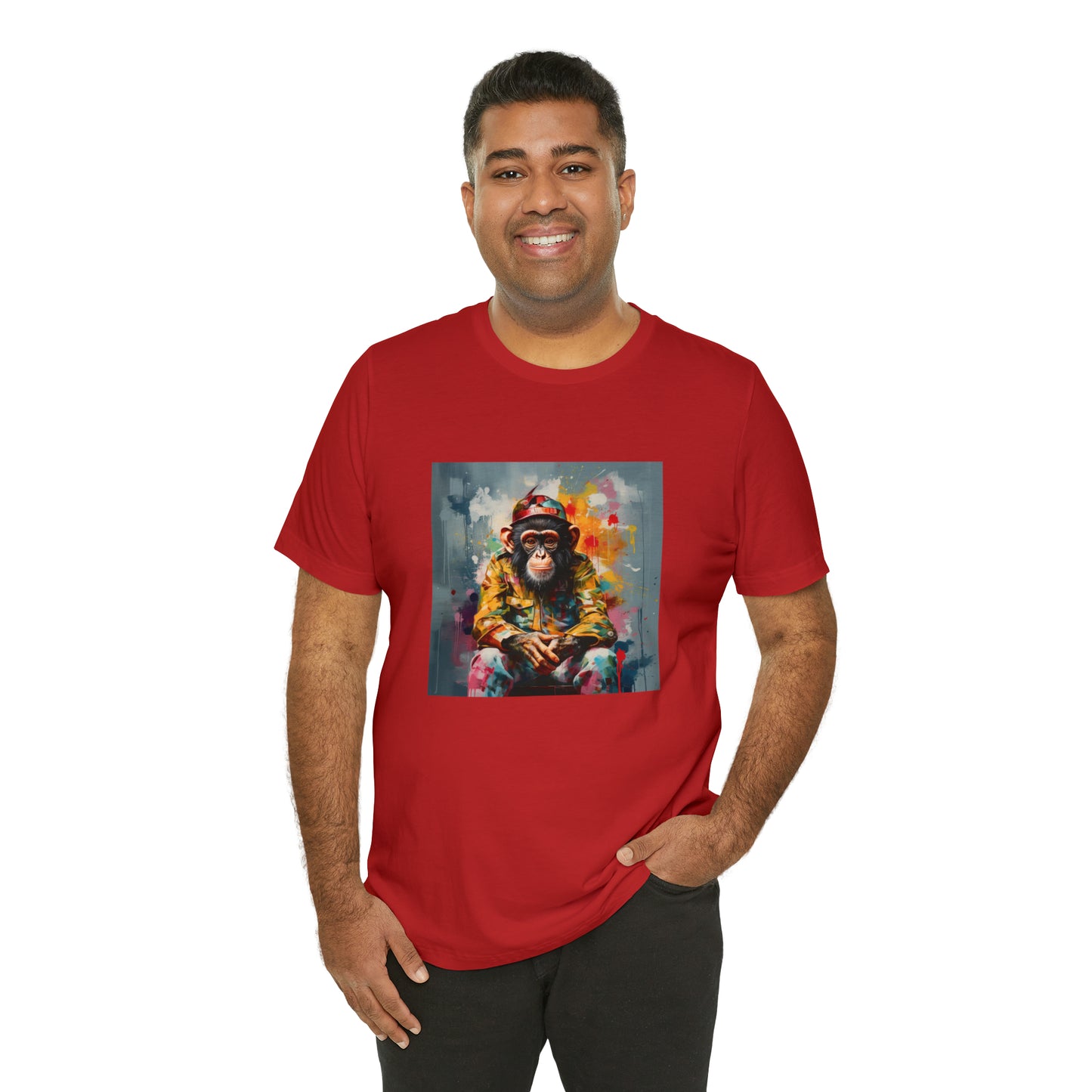 Forrest Gump Monkey Unisex Jersey Tee