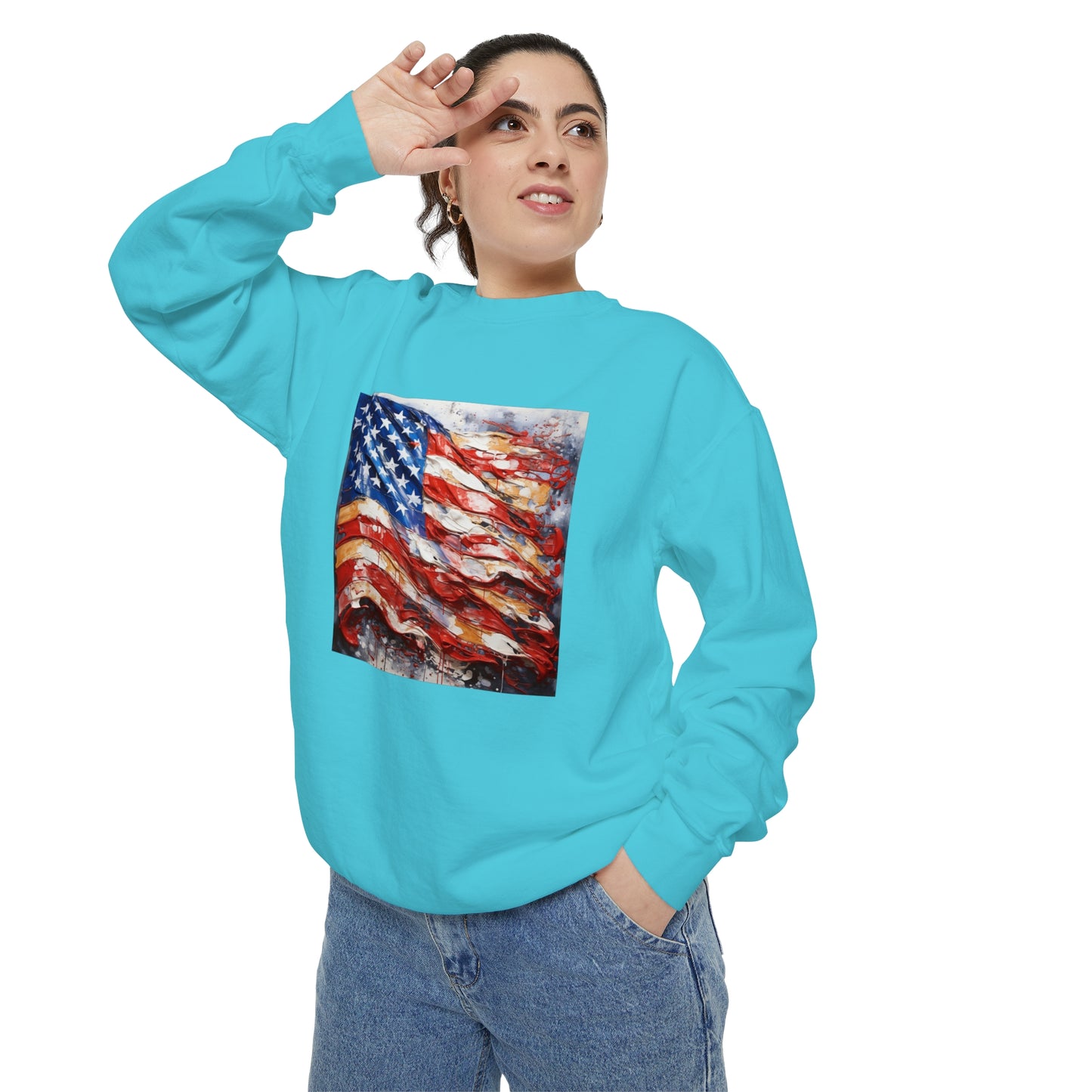 USA Flag Unisex Sweatshirt