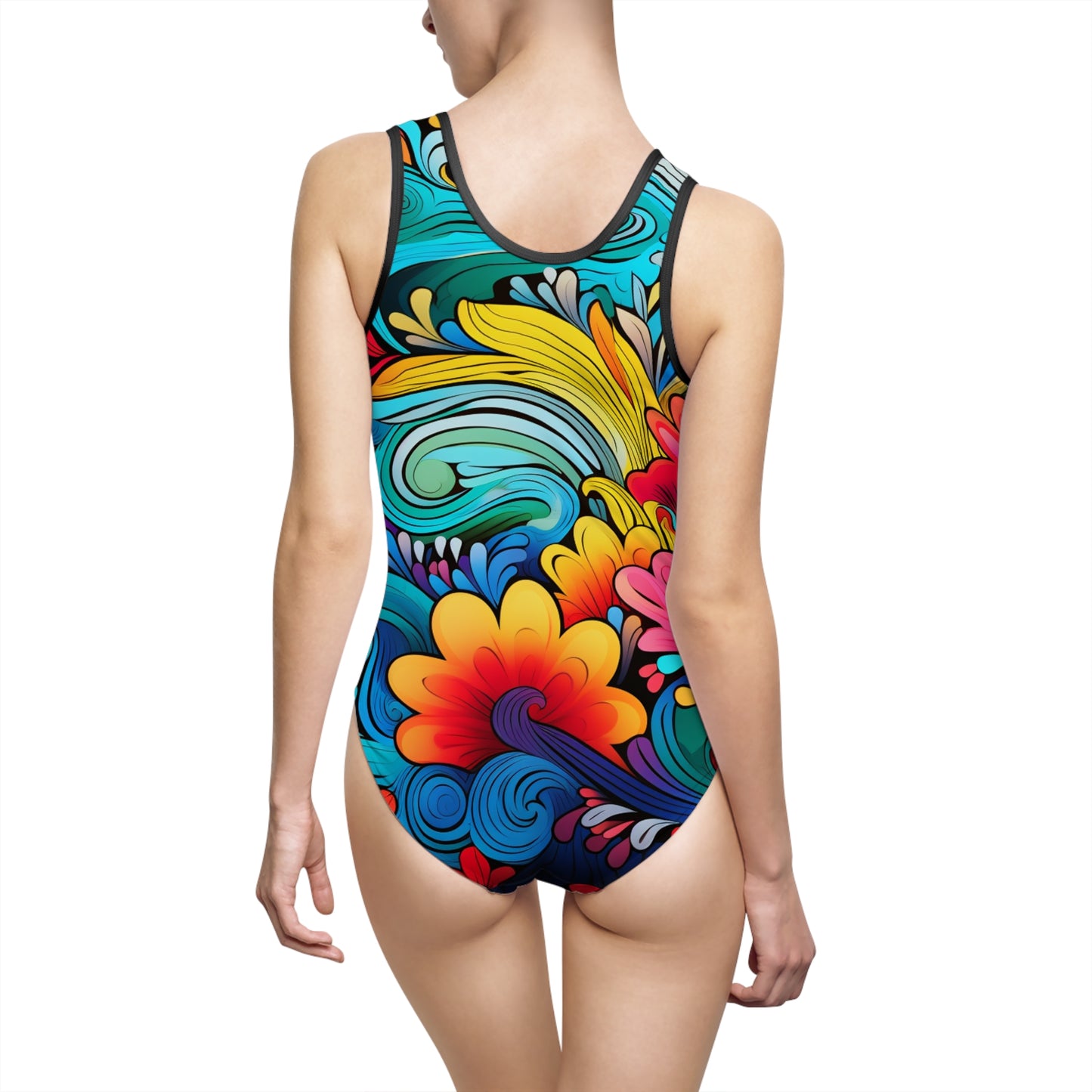 Abstract Swimsuit