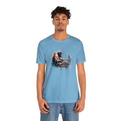 Ape Fixing Computer Unisex Tee