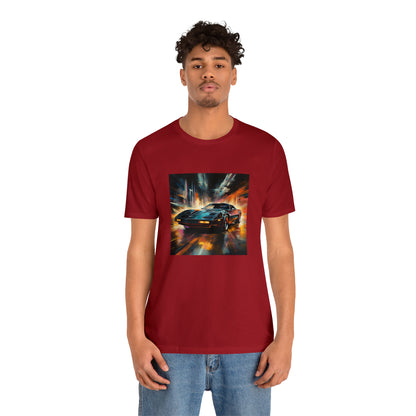 Knight Rider Abstract Unisex Jersey Short Sleeve Tee