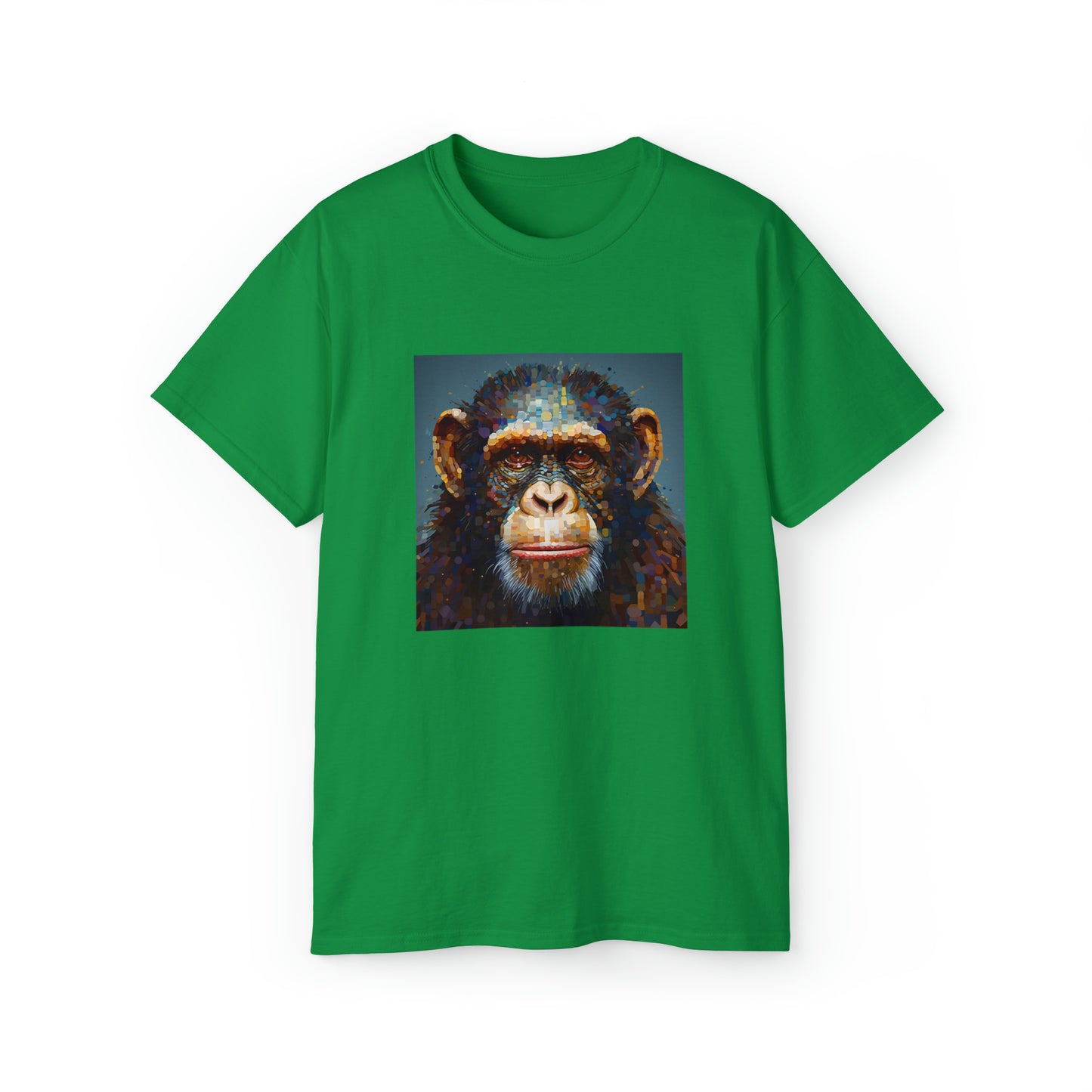 Pixelated Ape Unisex Ultra Cotton Tee