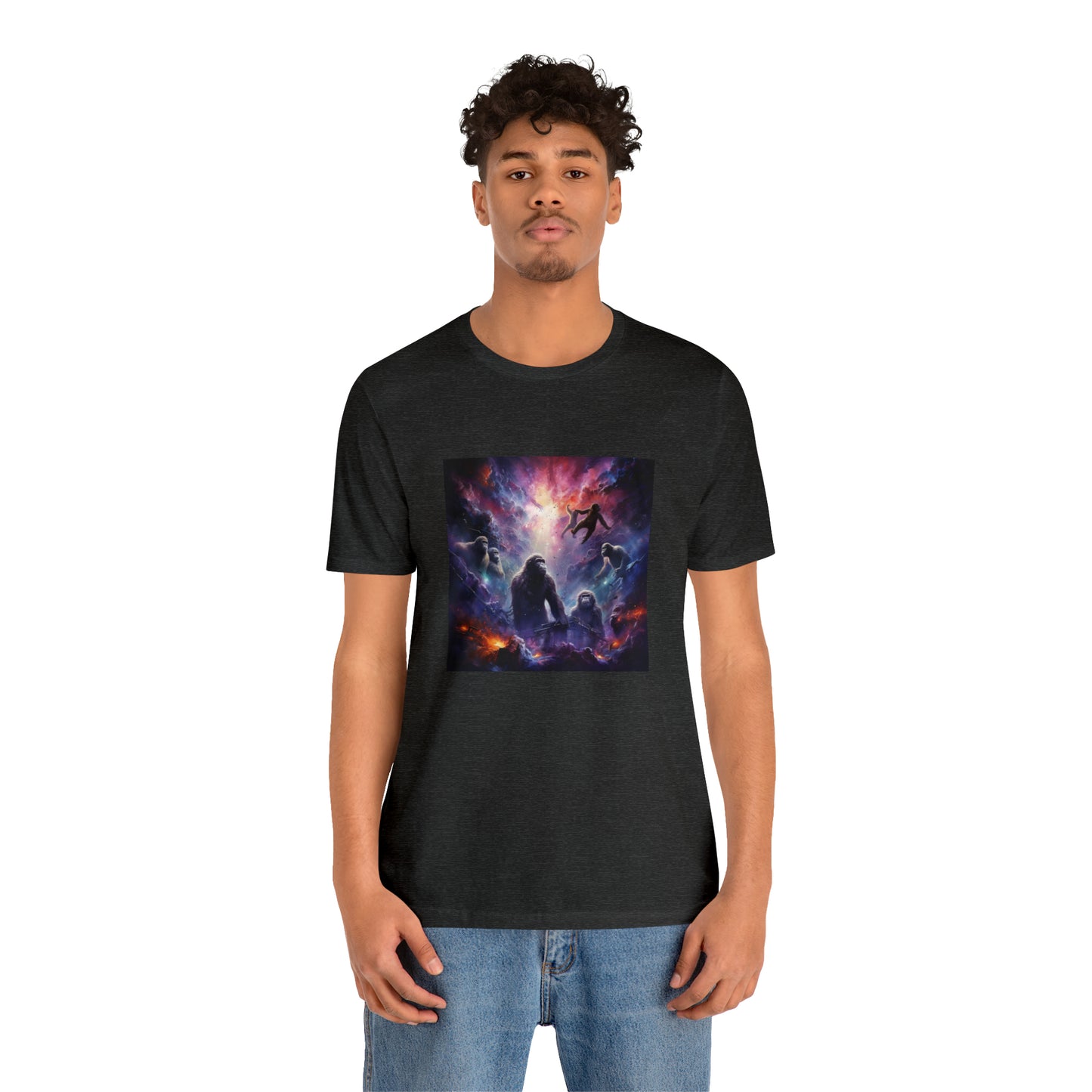 Magical Realm Apes Unisex Jersey Short Sleeve Tee