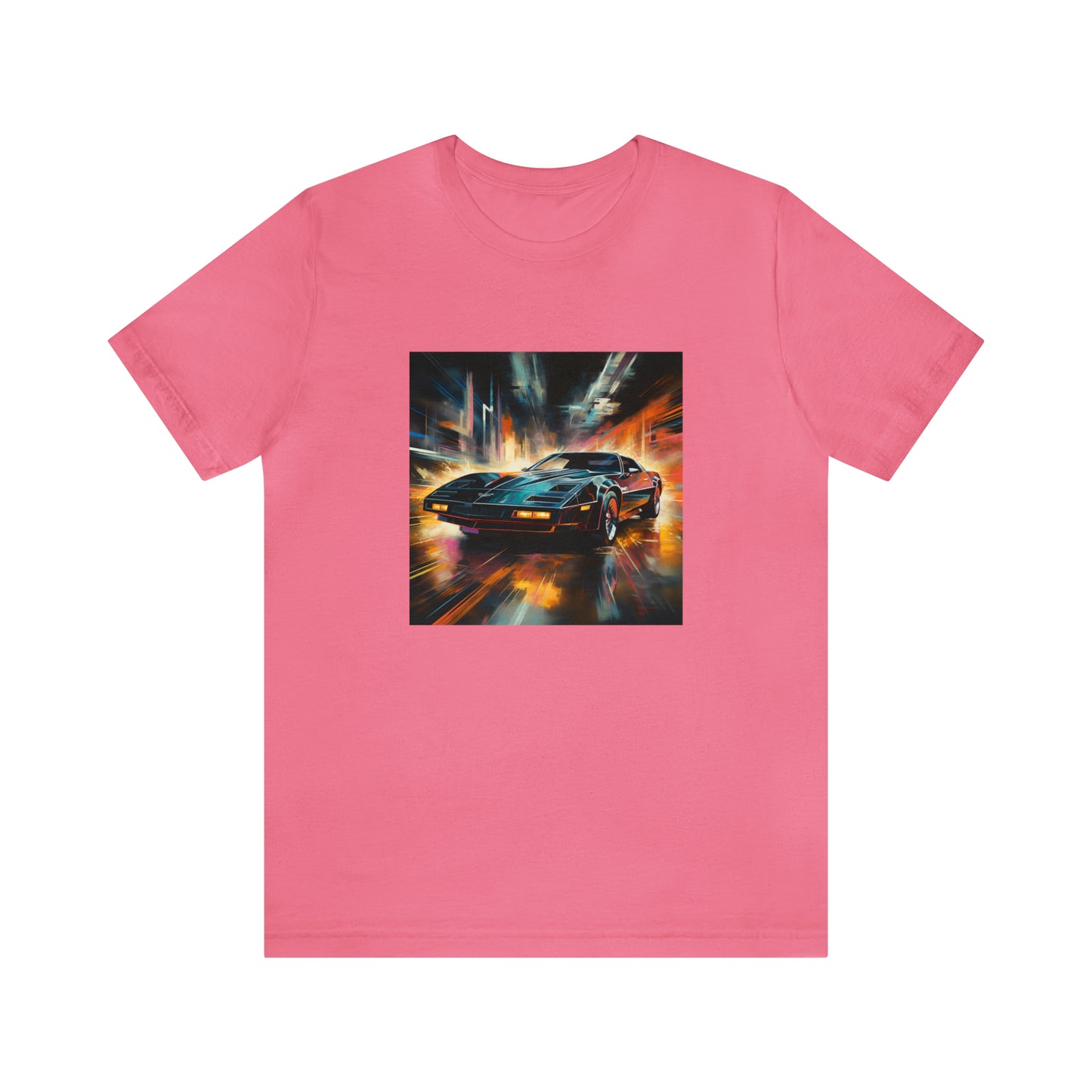 Knight Rider Abstract Unisex Jersey Short Sleeve Tee