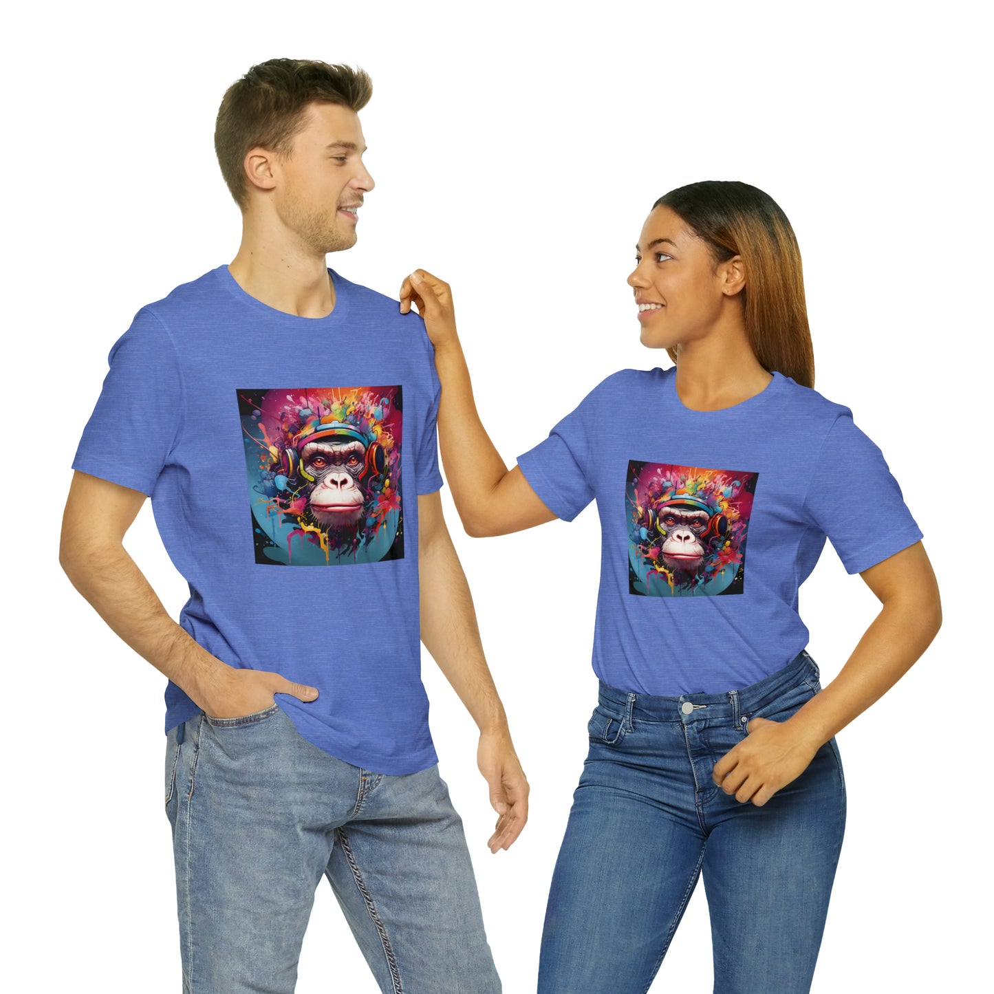 SuperMonkey - Abstract Unisex Jersey Short Sleeve Tee