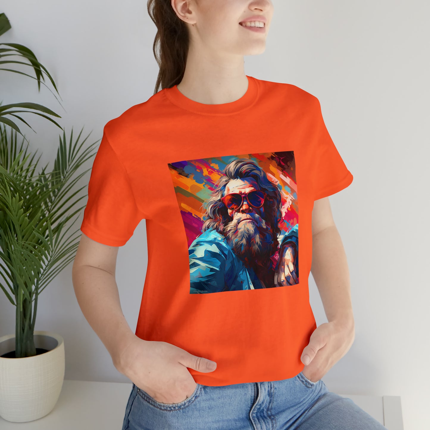 The Big Lebowski Ape Unisex Jersey Short Sleeve Tee