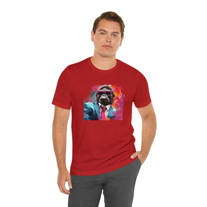 Miami Vice Gorilla - Unisex Jersey Short Sleeve Tee