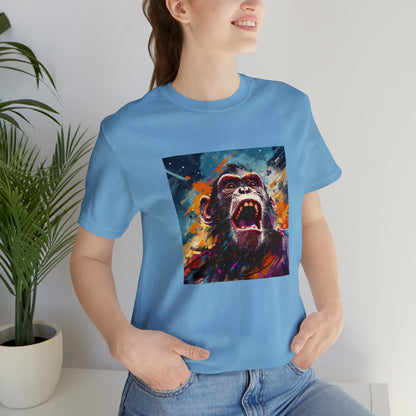 Monkey Abstract Unisex Jersey Tee