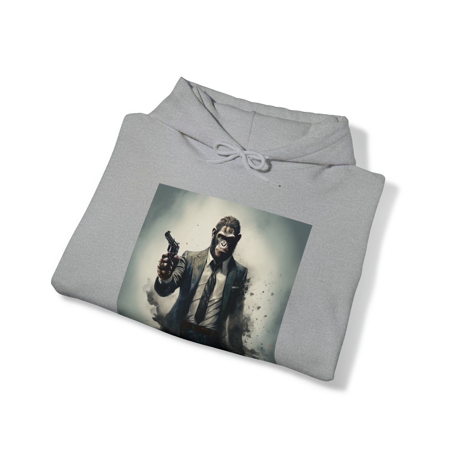 Unisex Heavy Blend™ Hooded Sweatshirt - Suited Monkey