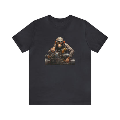 Unisex Monkey Mechanic Tee