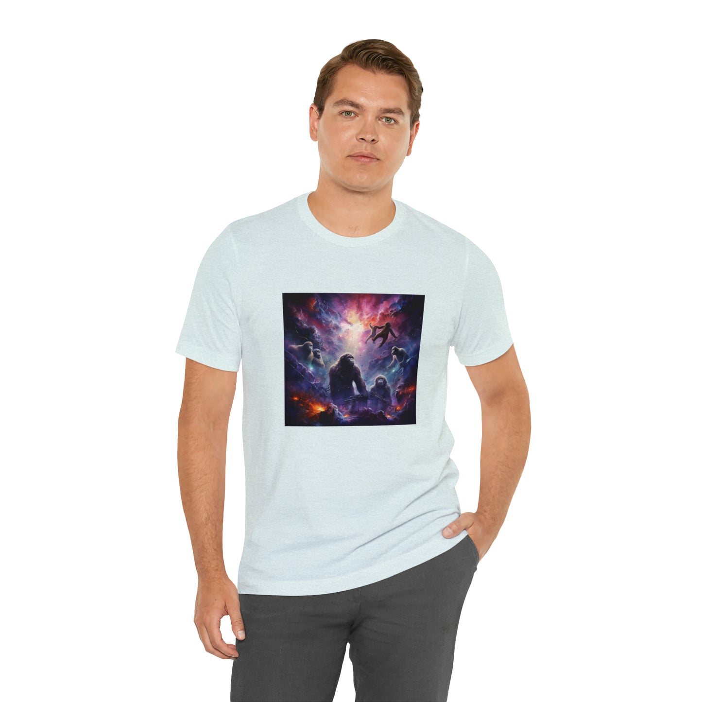 Magical Realm Apes Unisex Jersey Short Sleeve Tee