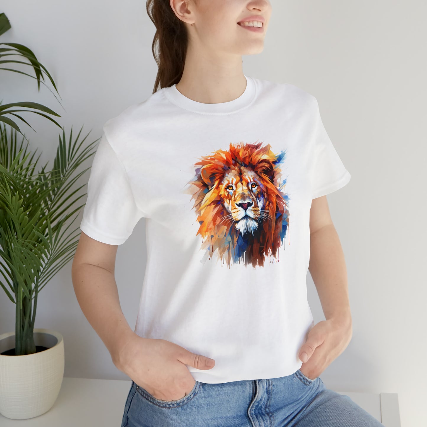 Lion Abstract Unisex Tee