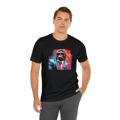 Miami Vice Gorilla - Unisex Jersey Short Sleeve Tee