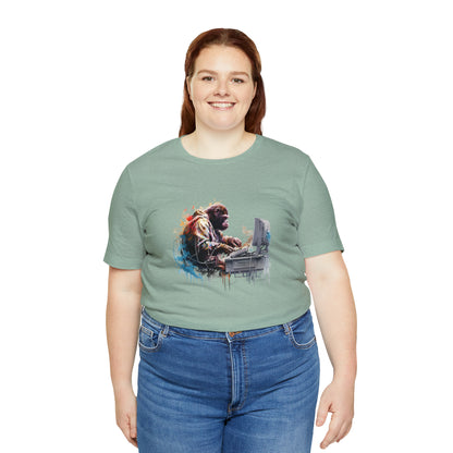 Ape Fixing Computer Unisex Tee