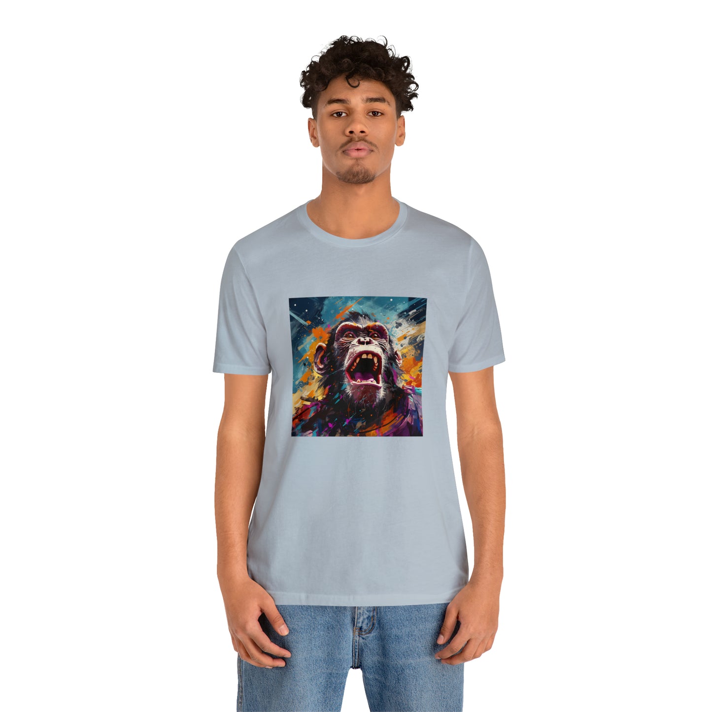 Monkey Abstract Unisex Jersey Tee