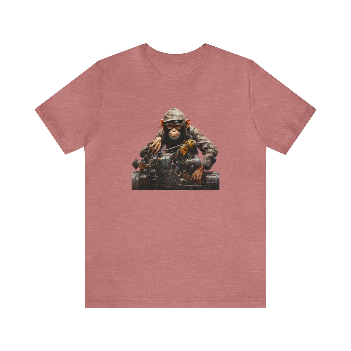 Unisex Monkey Mechanic Tee