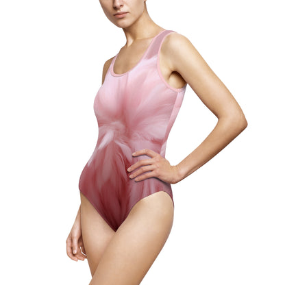 Pink Fluff Women's Classic One-Piece Swimsuit