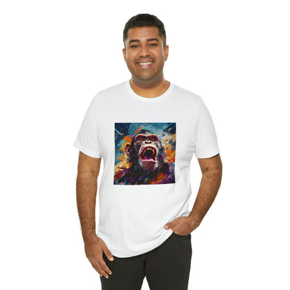 Monkey Abstract Unisex Jersey Tee