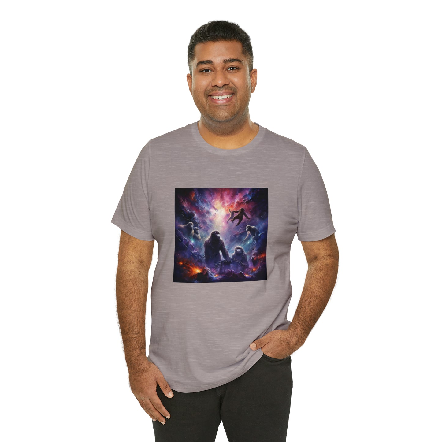 Magical Realm Apes Unisex Jersey Short Sleeve Tee