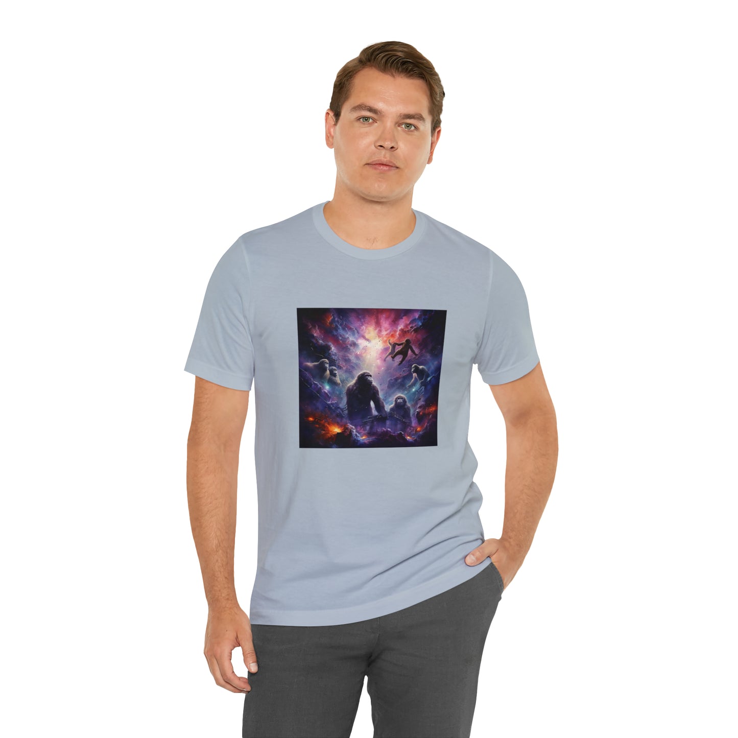 Magical Realm Apes Unisex Jersey Short Sleeve Tee