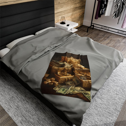 Gold Plush Blanket