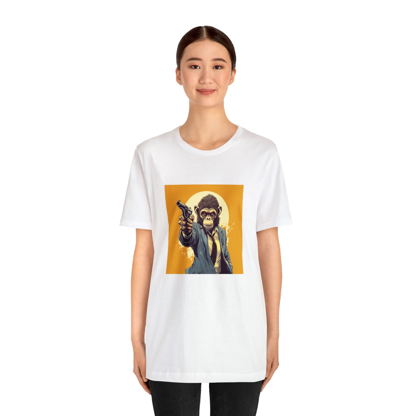 Monkey Unisex Jersey Tee