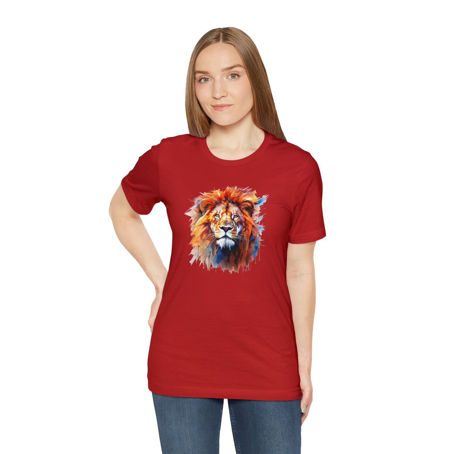 Lion Abstract Unisex Tee