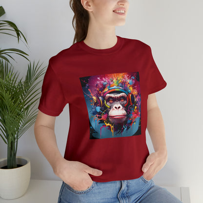 SuperMonkey - Abstract Unisex Jersey Short Sleeve Tee