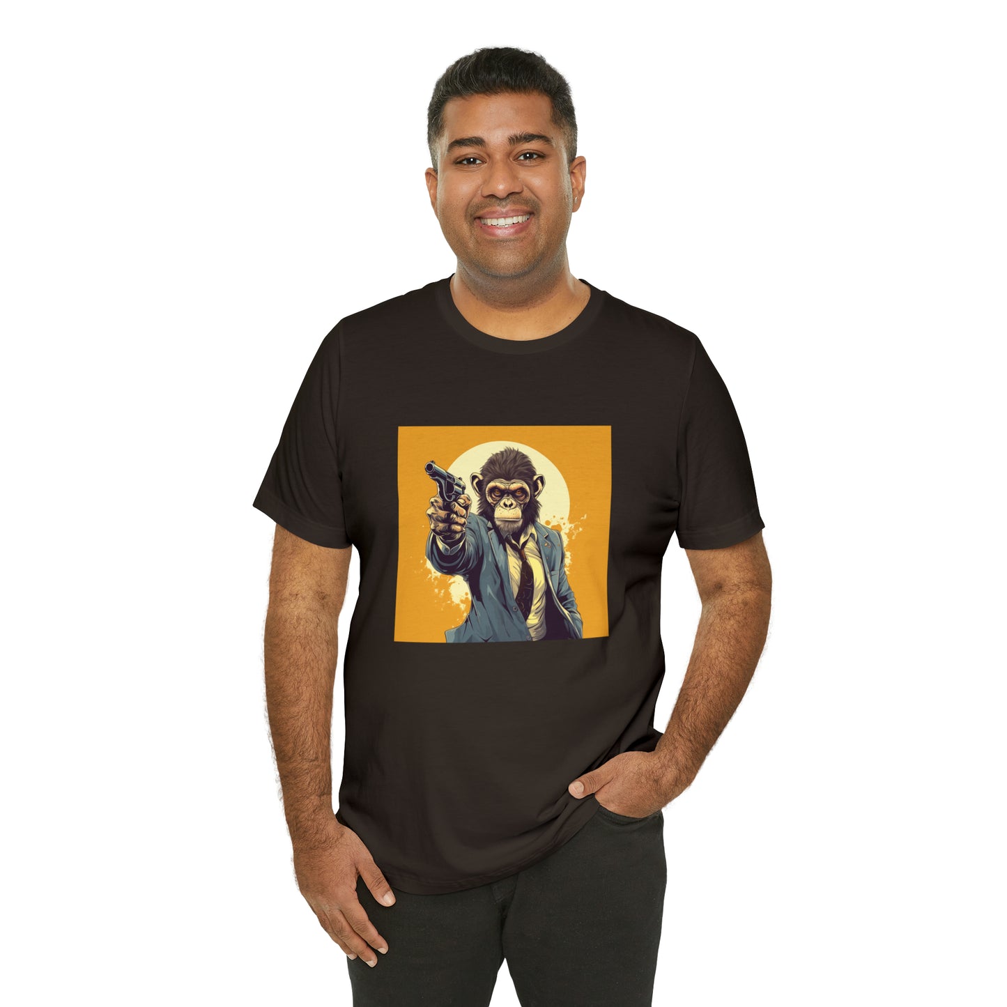 Monkey Unisex Jersey Tee