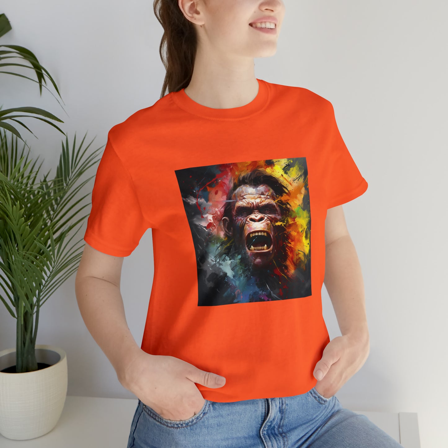 Pred-Monkey Arnold Tee - Unisex Jersey Short Sleeve