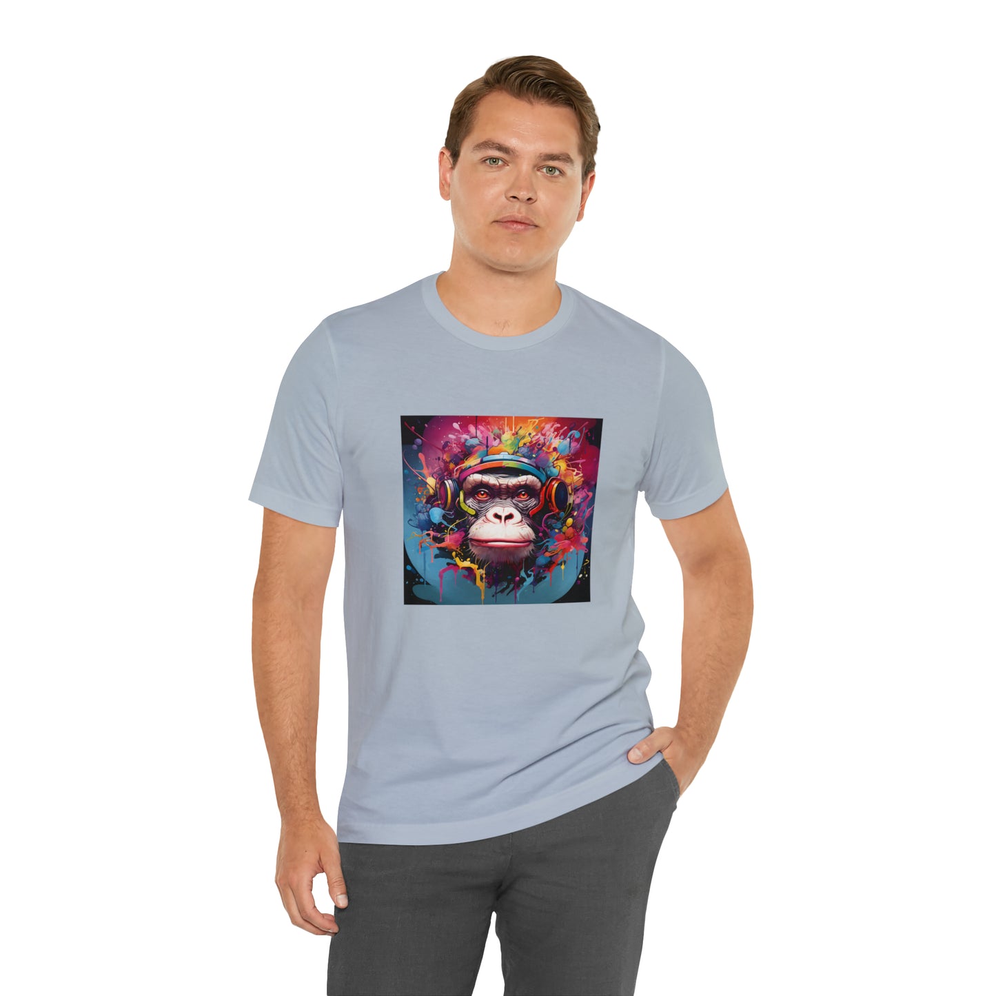 SuperMonkey - Abstract Unisex Jersey Short Sleeve Tee