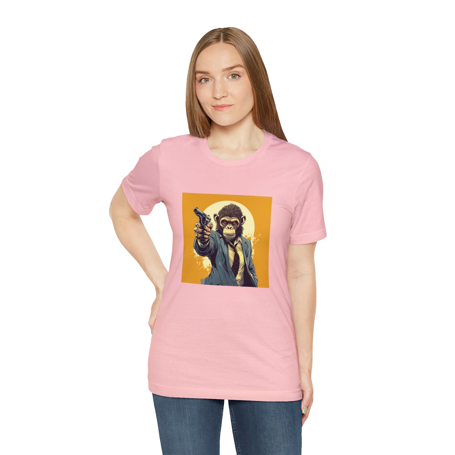 Monkey Unisex Jersey Tee