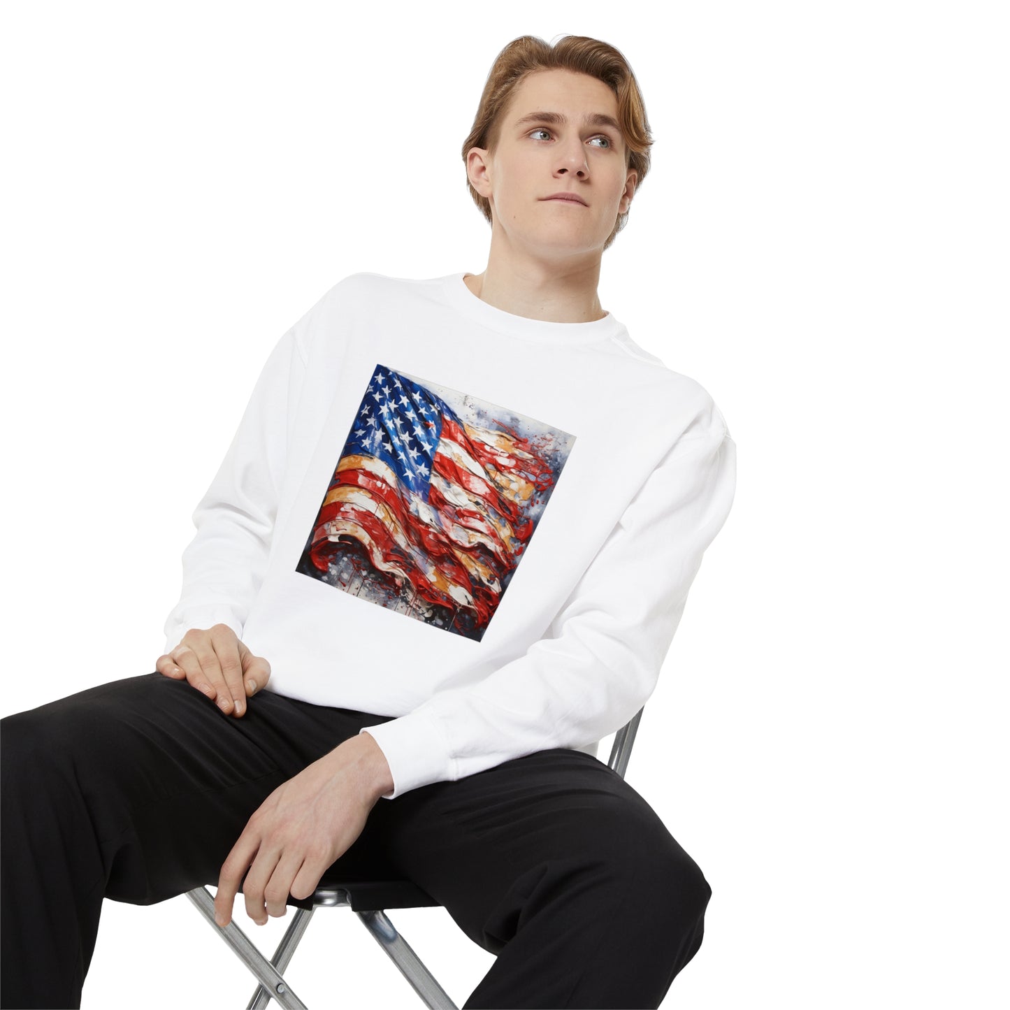 USA Flag Unisex Sweatshirt