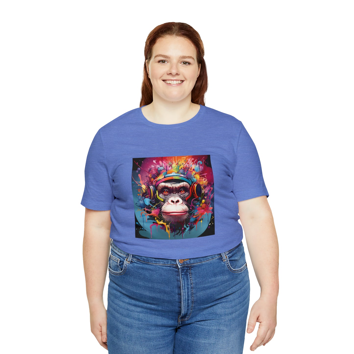 SuperMonkey - Abstract Unisex Jersey Short Sleeve Tee