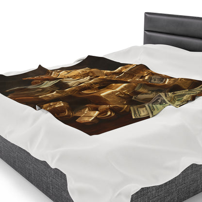 Gold Plush Blanket