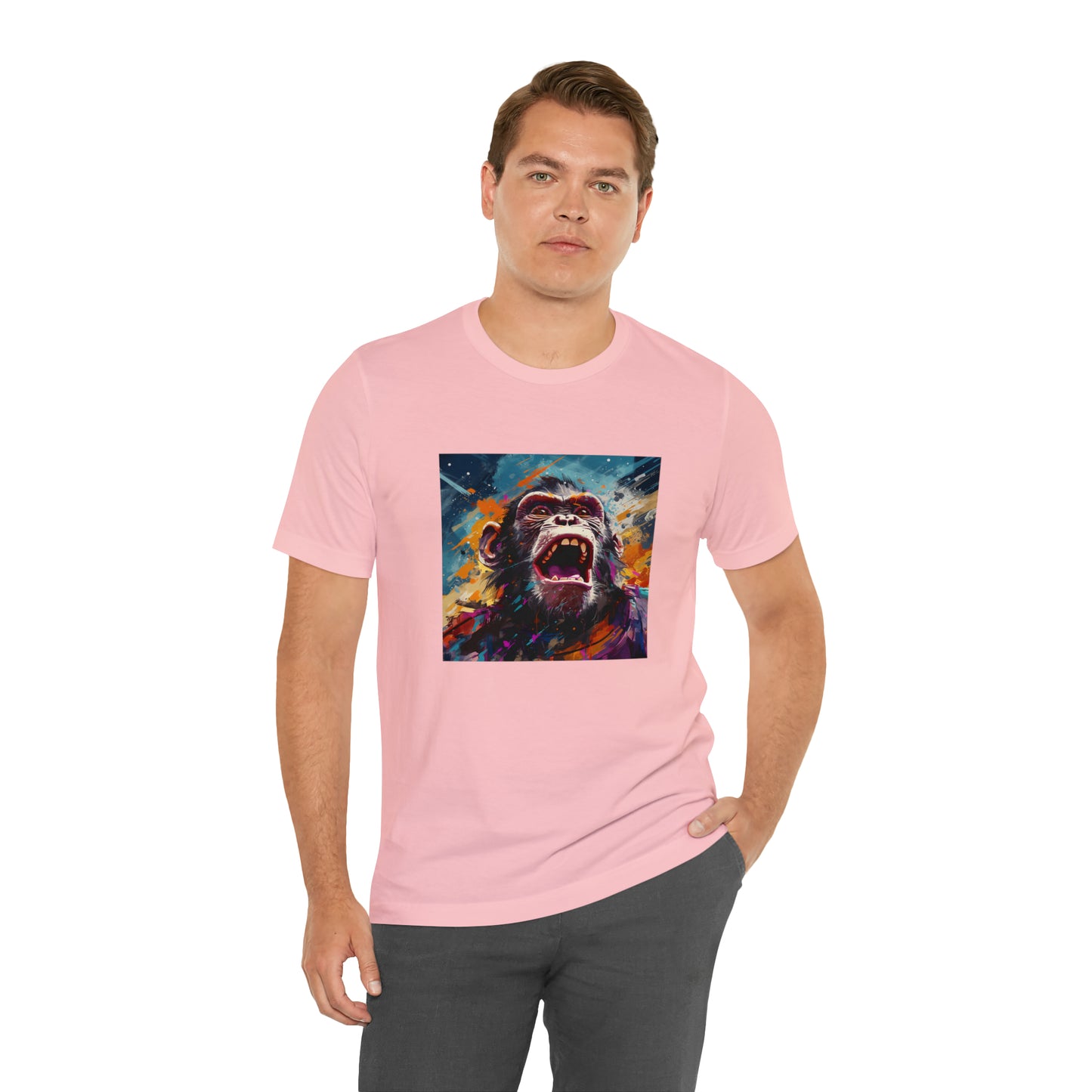 Monkey Abstract Unisex Jersey Tee