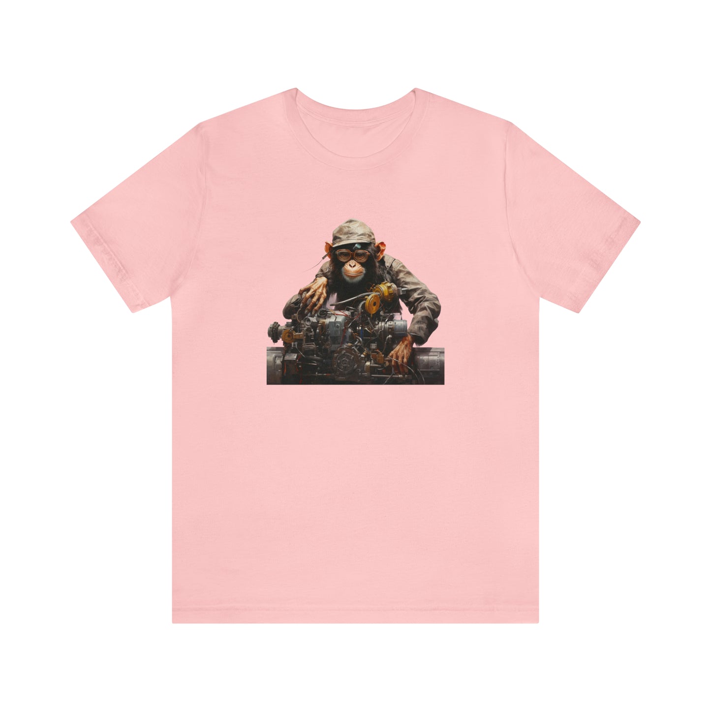 Unisex Monkey Mechanic Tee