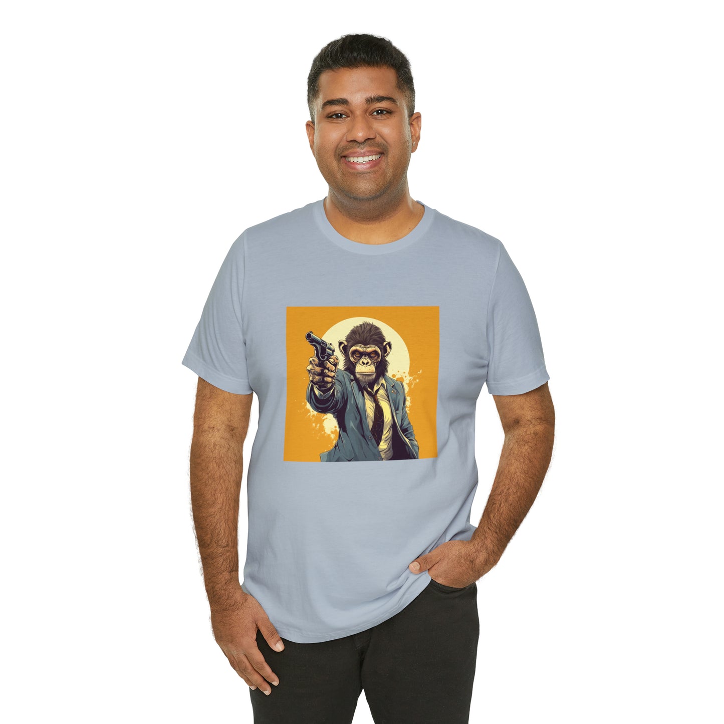 Monkey Unisex Jersey Tee