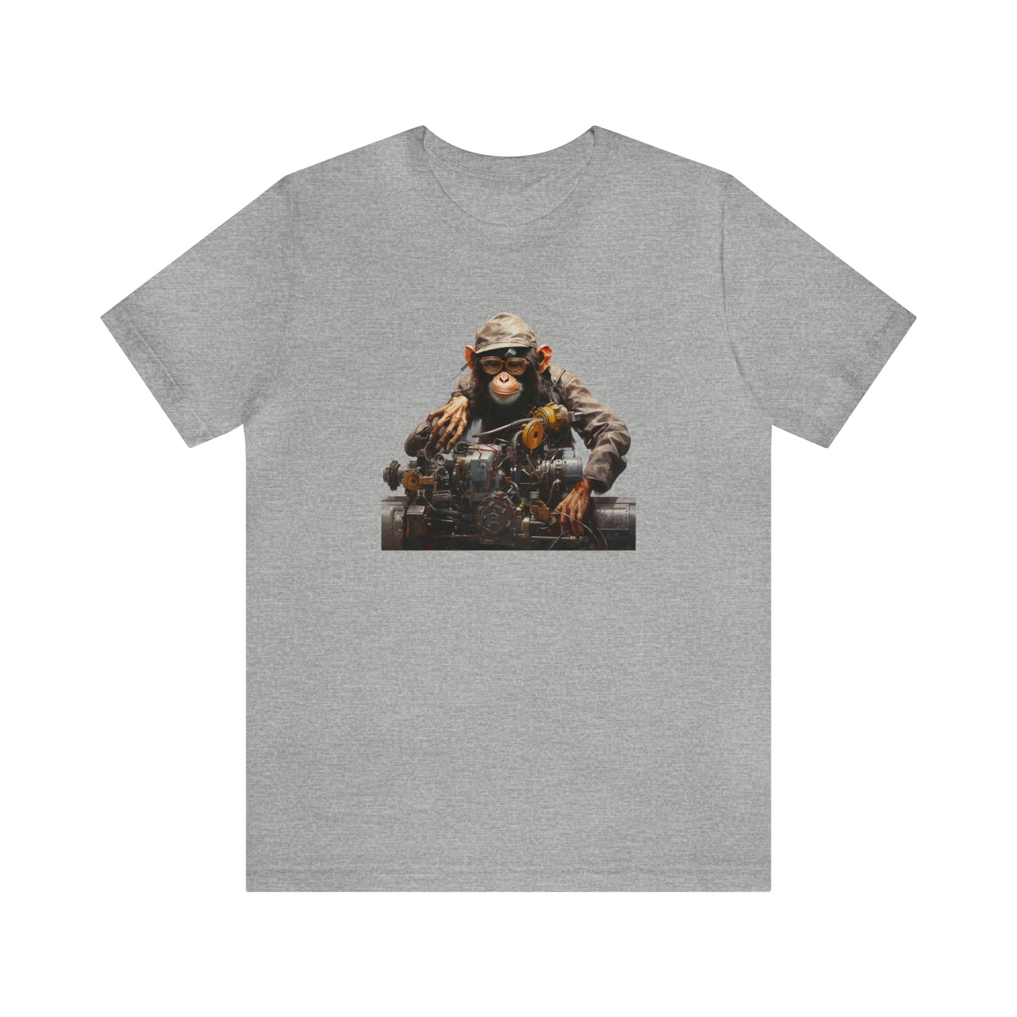 Unisex Monkey Mechanic Tee