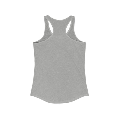 Women's Ideal Racerback Tank - Abstract Cat