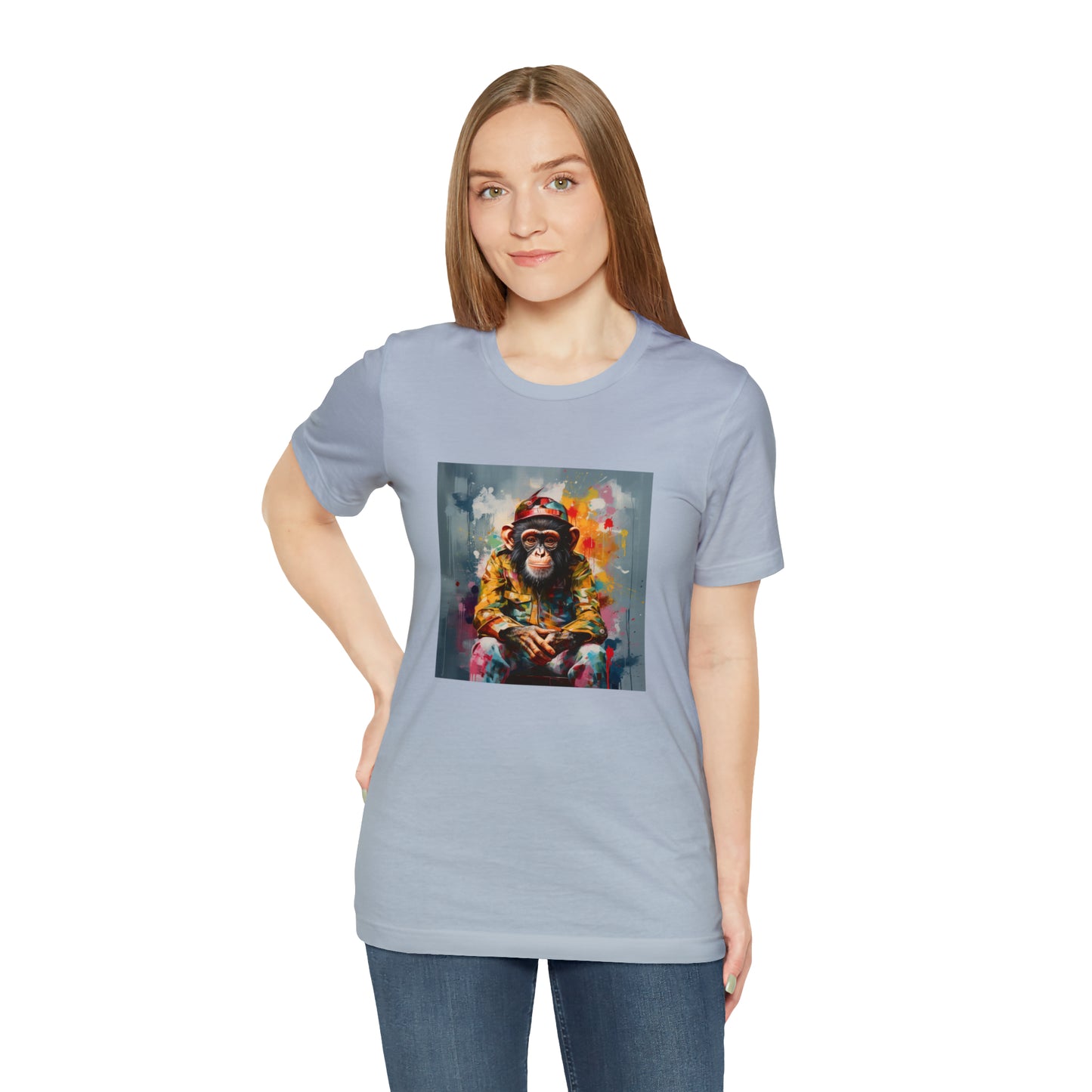 Forrest Gump Monkey Unisex Jersey Tee