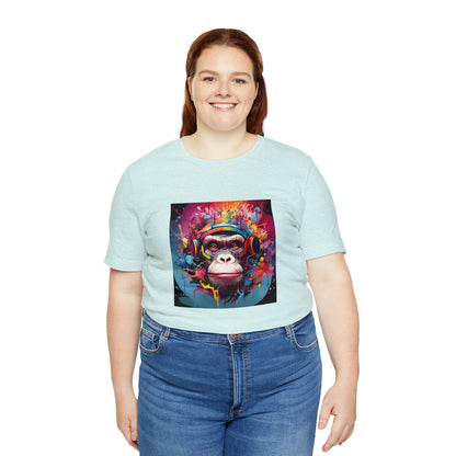 SuperMonkey - Abstract Unisex Jersey Short Sleeve Tee