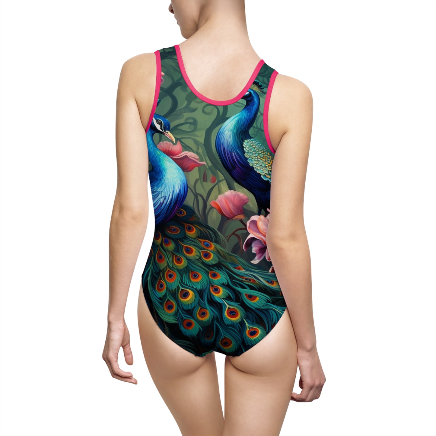 Exotic Birds One-Piece Swimsuit