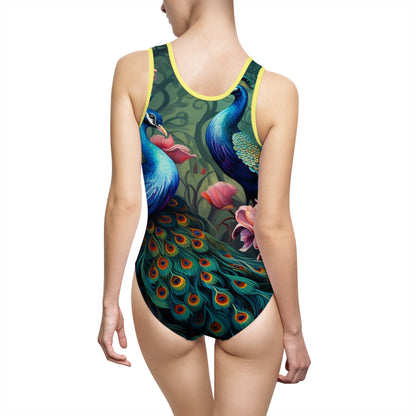 Exotic Birds One-Piece Swimsuit