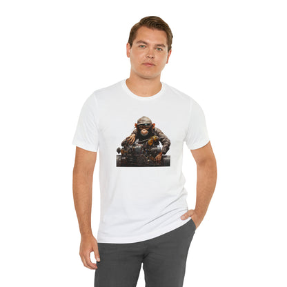 Unisex Monkey Mechanic Tee